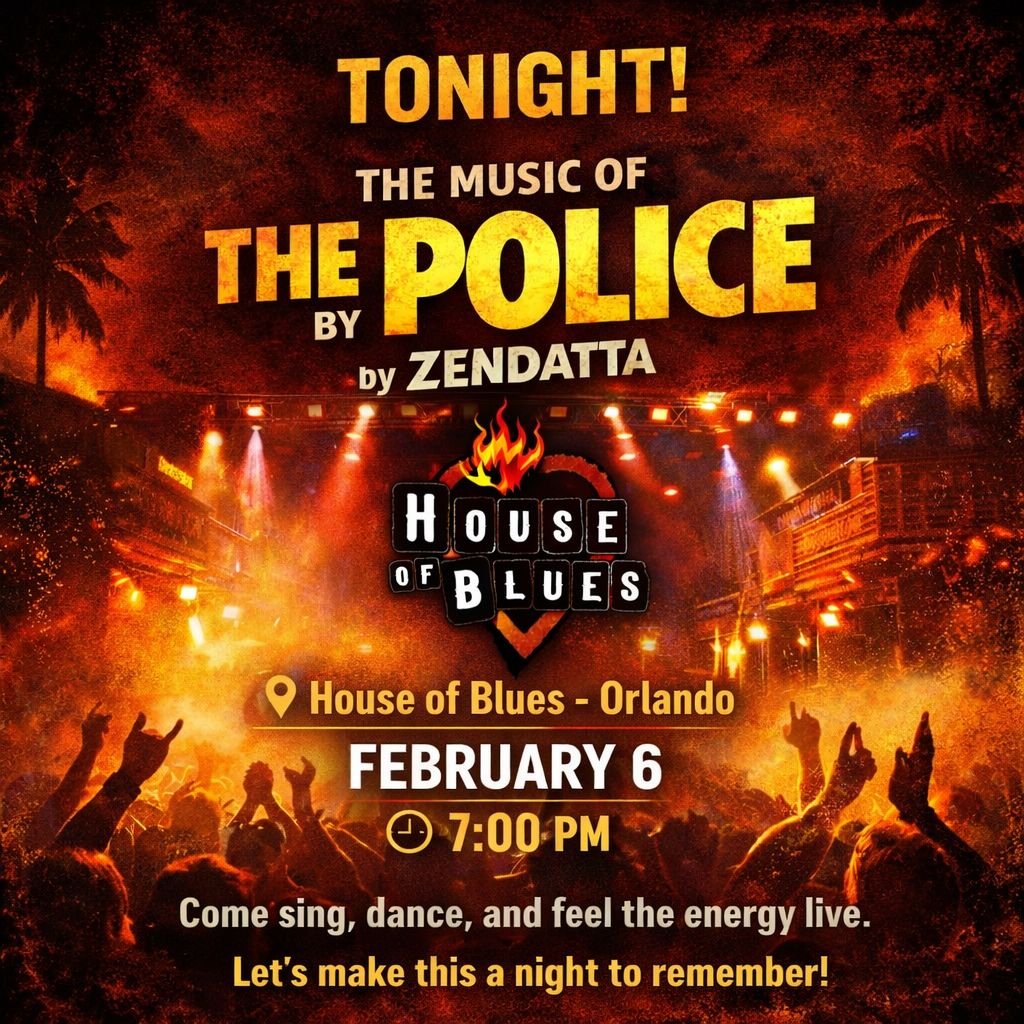 Zendatta: The Police Tribute Poster